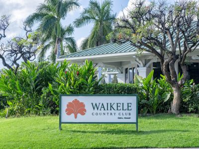 Waikele Clubhouse Sign